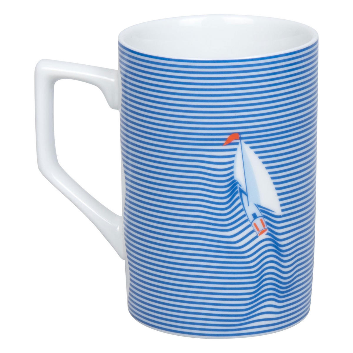 KAFFEEBECHER Smooth Sailing - Boat - Naturfarben, Keramik (0.31L) - Könitz