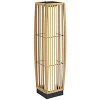 SOLARLEUCHTE IP44 Sandfarbend - Sandfarben, Kunststoff (19/19/68cm) - Outsunny