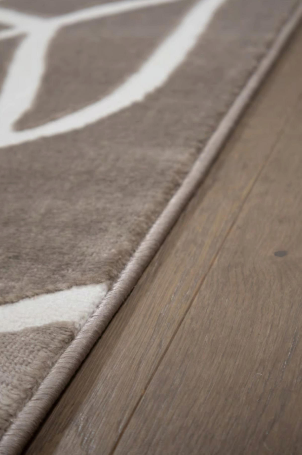 TEPPICH modern Flachgewebe MOTI Braun 120 x 170 cm - Braun, Textil (120/170cm) - Novatrend