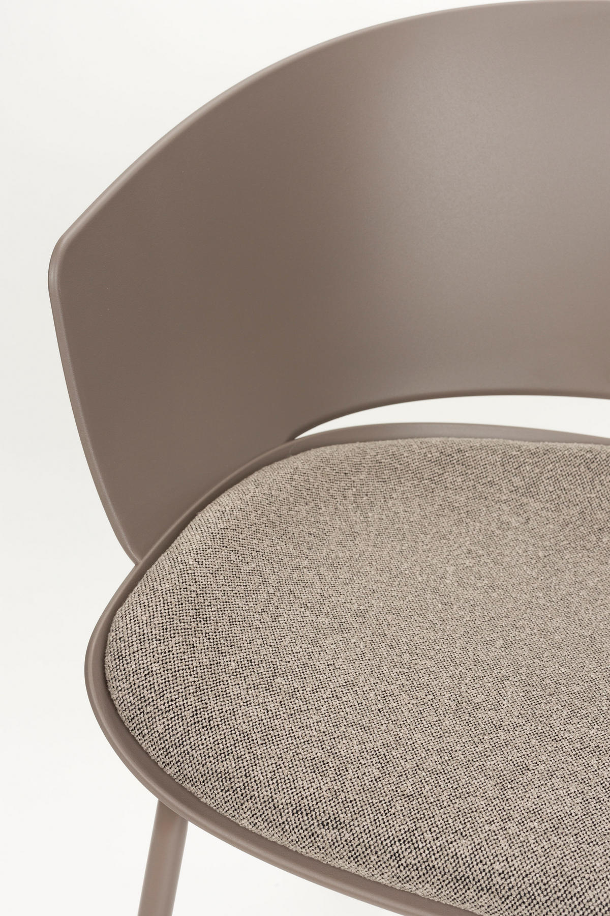 ESSZIMMERSTUHL Jessica - Grau - 54.5/59/80.5 cm - 4er-Set - Grau, Kunststoff (59/80.5/54.5cm)