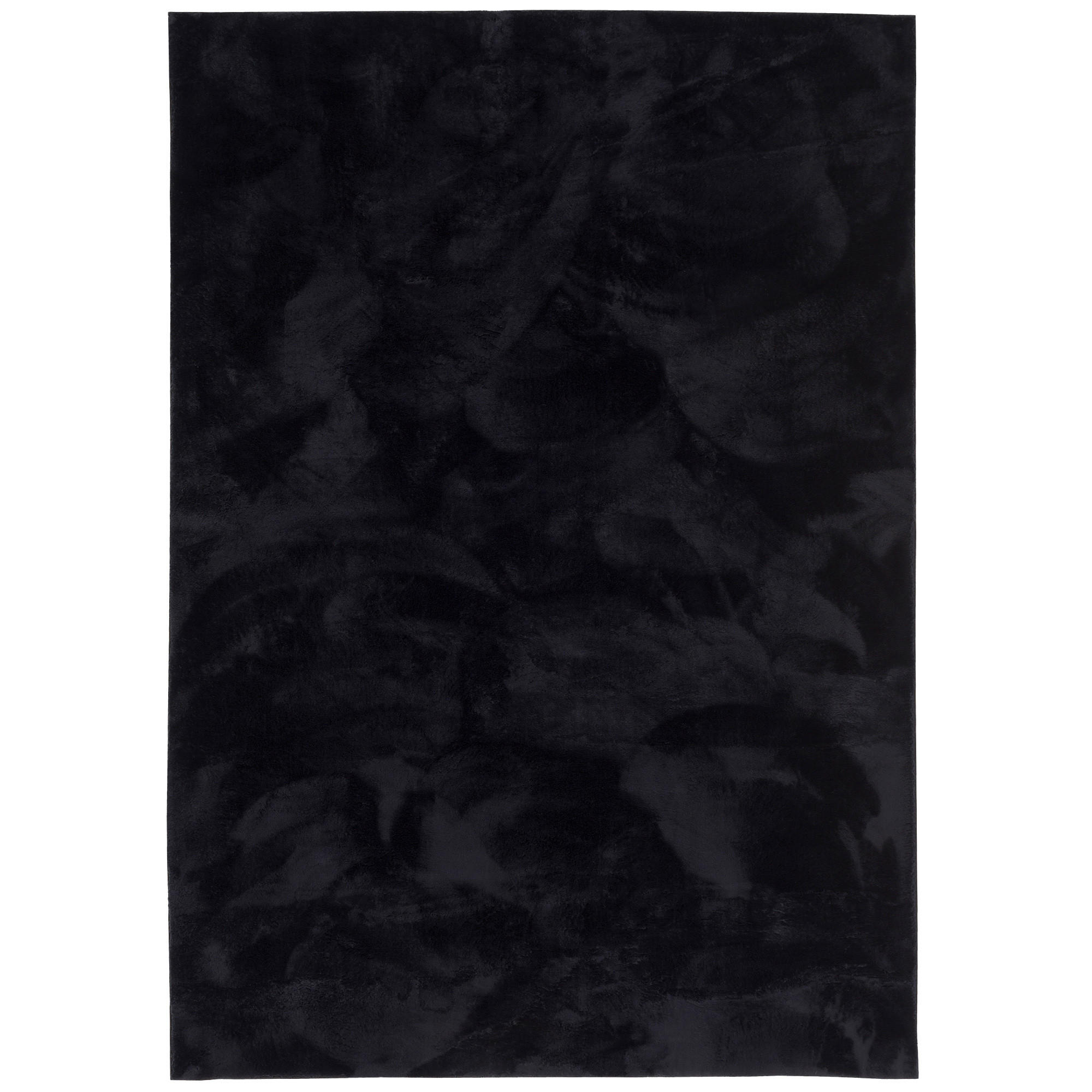 FELLTEPPICH SUPER SOFT PEARL - Schwarz, Textil (160/230cm) - Pergamon
