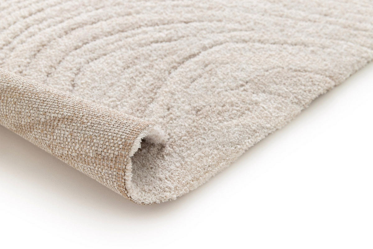 TEPPICH Designer ultraweich beige - Beige, Textil (120/170cm) - AFK Living