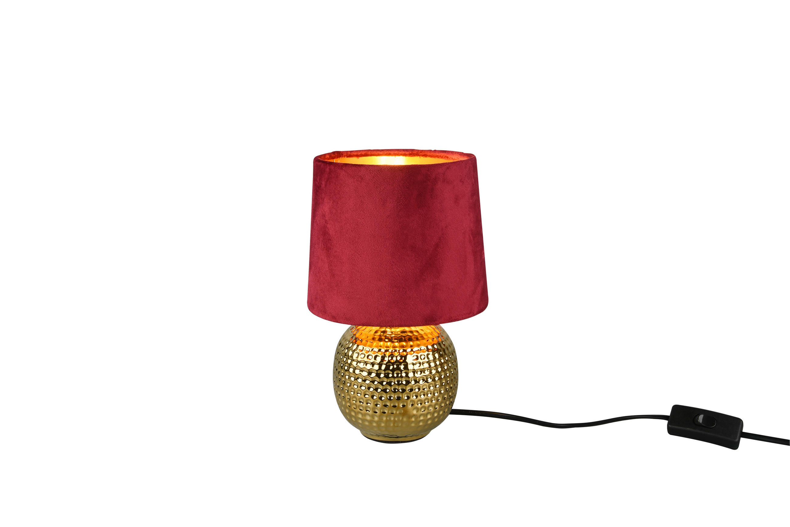 Trio Leuchten Tischlampe Gold 16x26x16 cm