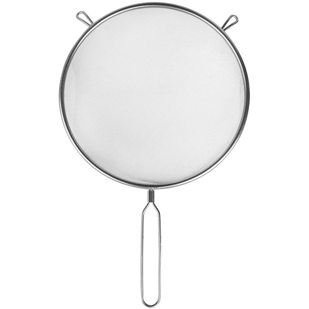 KÜCHENSIEB Silber 25 cm - Silberfarben, Metall (25cm) - Orion 