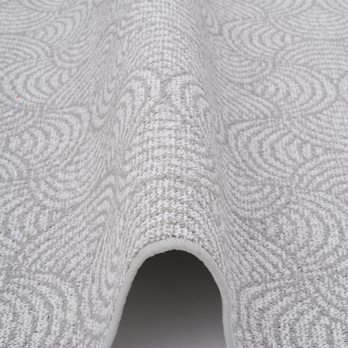 FEINSCHLINGE DESIGNER TEPPICH CIRCLE - Grau, Textil (200/250cm) - Snapstyle