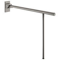 STÜTZKLAPPGRIFF Be-Line mit Fuß D42 L.850 Aluminium anthrazit - Anthrazit, Metall (15/13/99cm) - Delabie