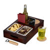 COUCHBAR - Braun, Naturmaterialien/Holz (40/8/26cm) - Relaxdays