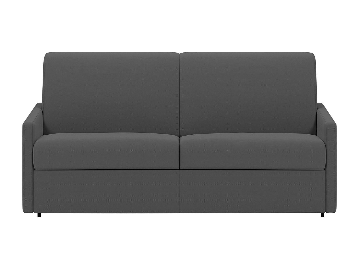 Vente-Unique Schlafsofa Grau 190x85x223 cm
