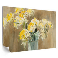 POSTER - 42x29 cm (A3) - Hannah Borger Overbeck - Vase mit Blumen - Gelb, Textil (42/29.7/0.1cm) - TULUP