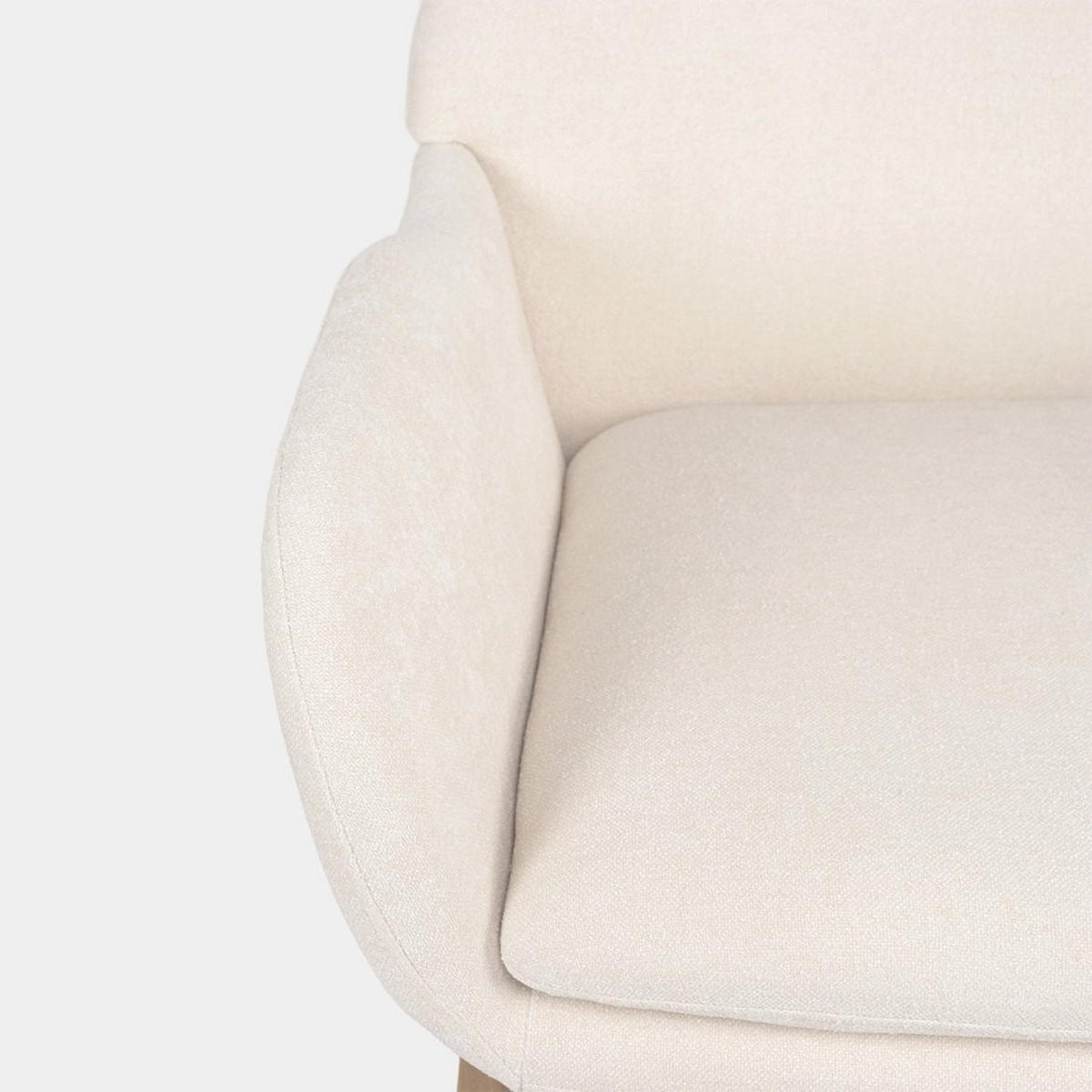 STILLSTUHL Becca Beige 67 cm x 88 cm - Beige, Textil (67/88/70cm) - Klast Home