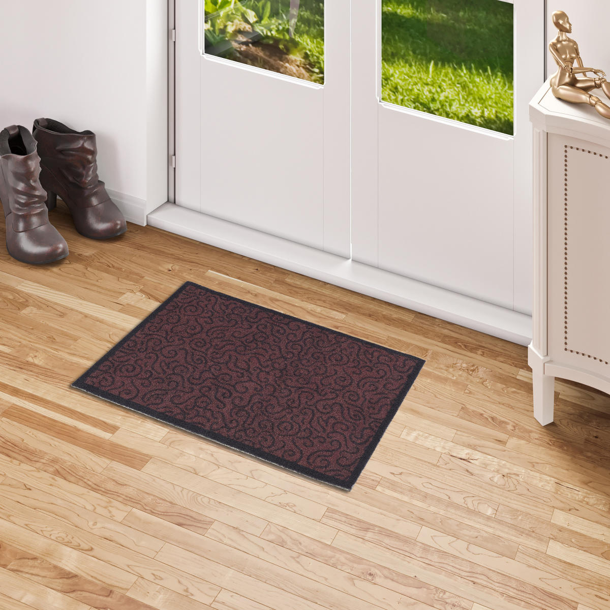 FUSSMATTE SAUBERLAUF SUPERCLEAN - Braun, Textil (60/90cm) - Pergamon