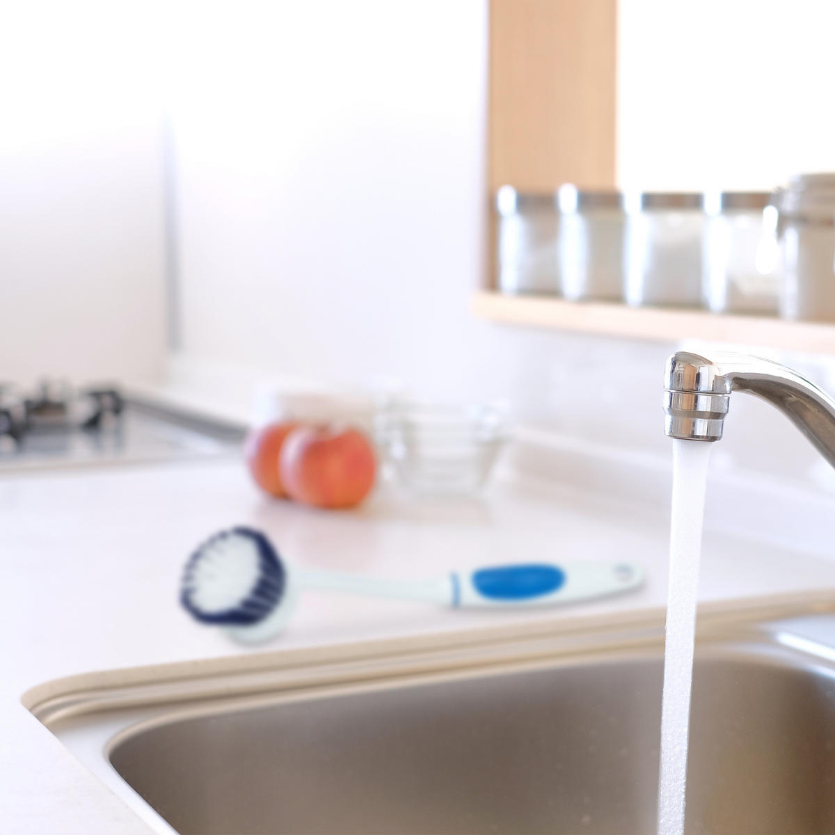 6xSPÜLBÜRSTE - Blau, Kunststoff - Relaxdays