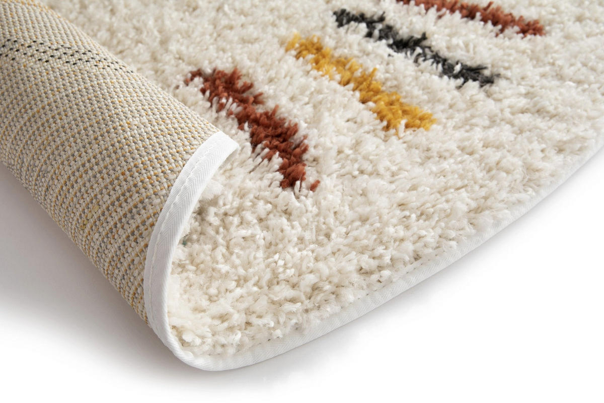 KINDERTEPPICH rund weich beige - Beige, Textil (120/120cm) - AFK Living