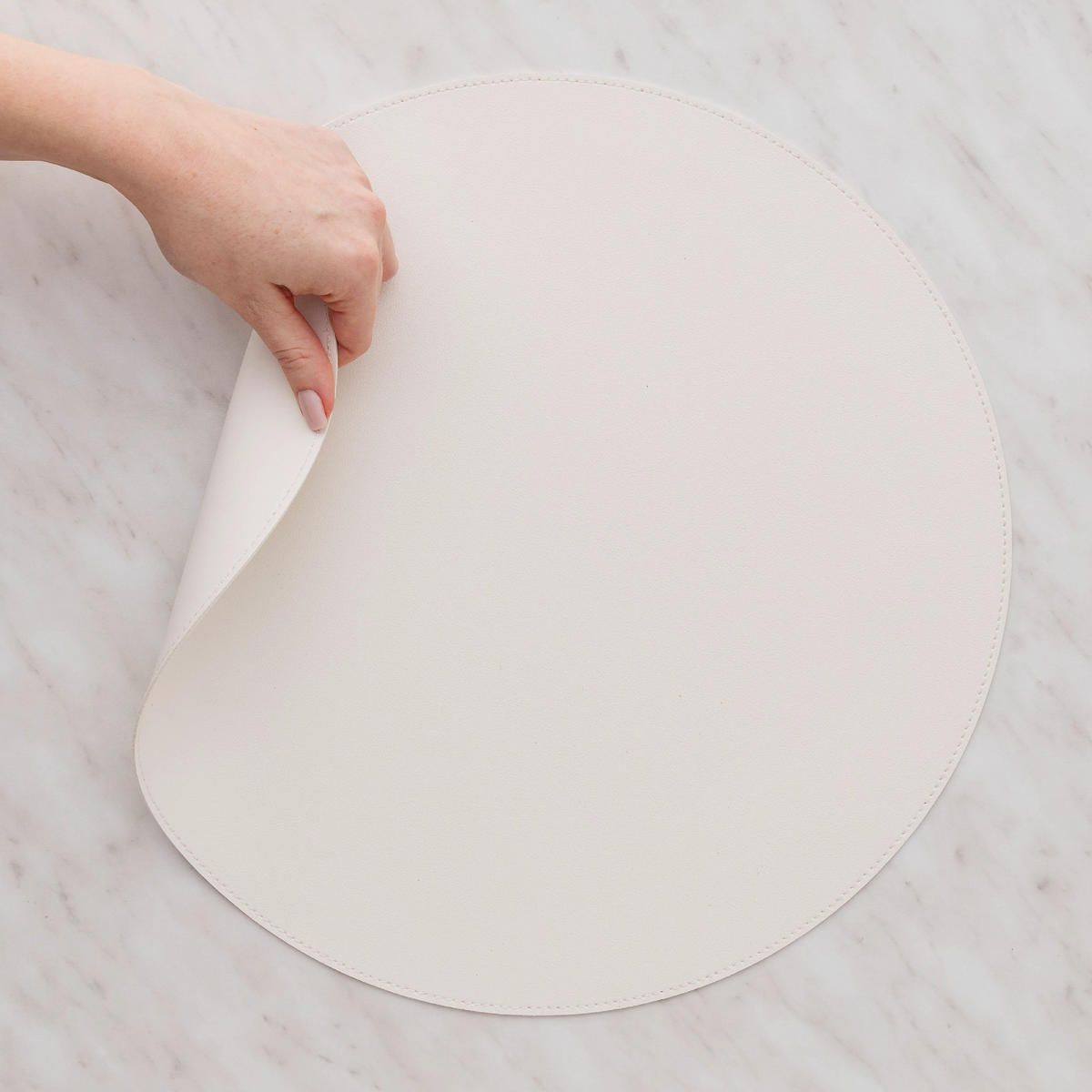 DEKORATIVES TISCHSET Mogen - Ecru, Kunststoff (38cm) - home&you