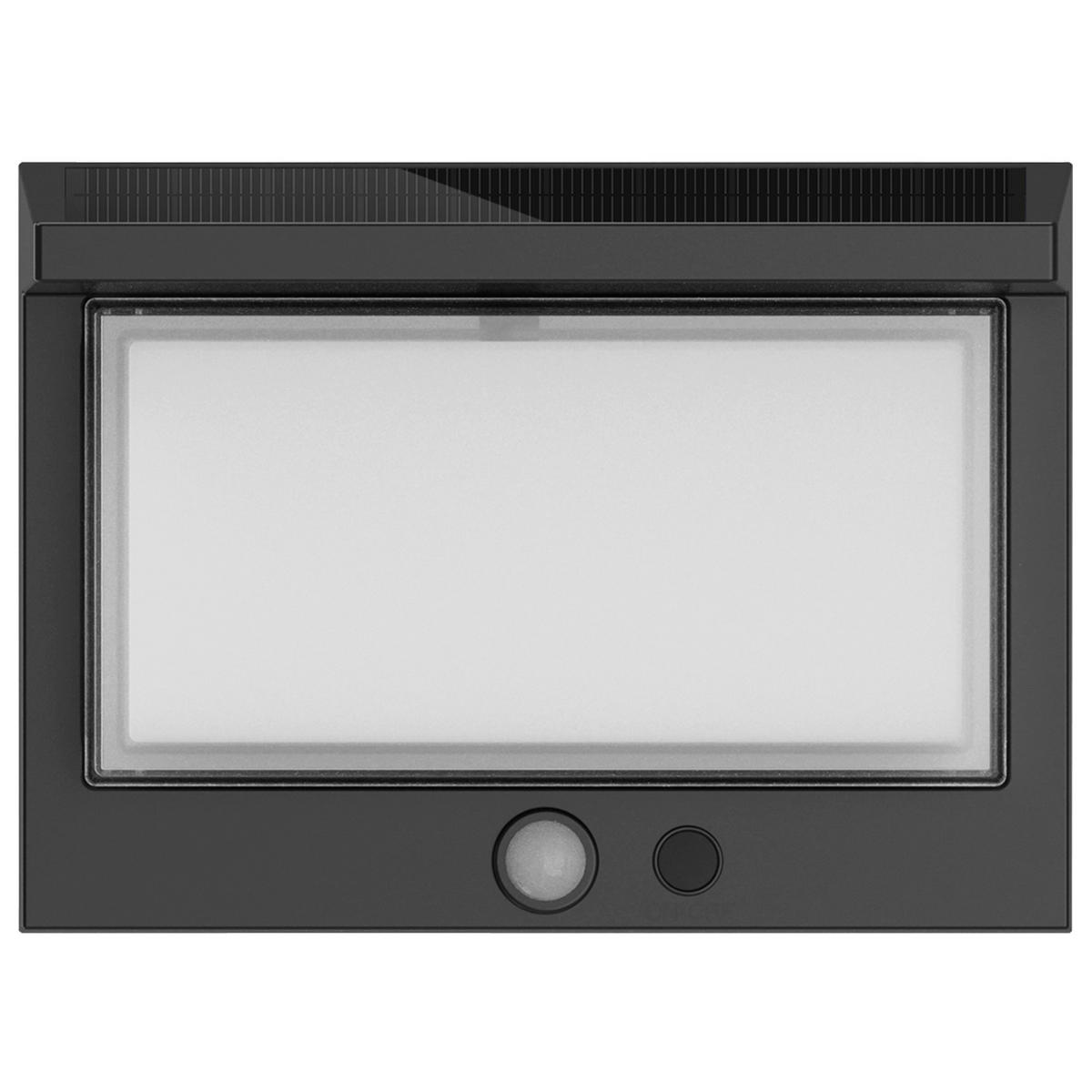 ZEANY 900LM Solar-Wandleuchte - Schwarz, Kunststoff (23/15/10cm) - Lumisky