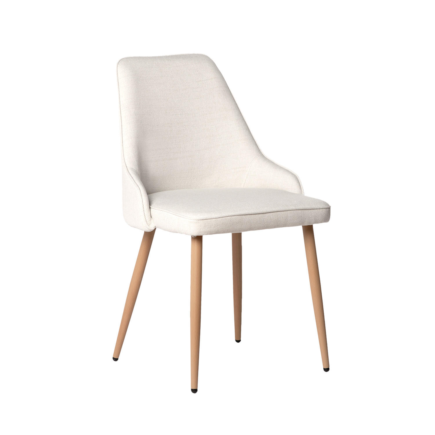 ESSZIMMERSTUHL Nika Beige 52 cm x 87 cm - Beige, Textil (52/87/58cm) - Klast Home