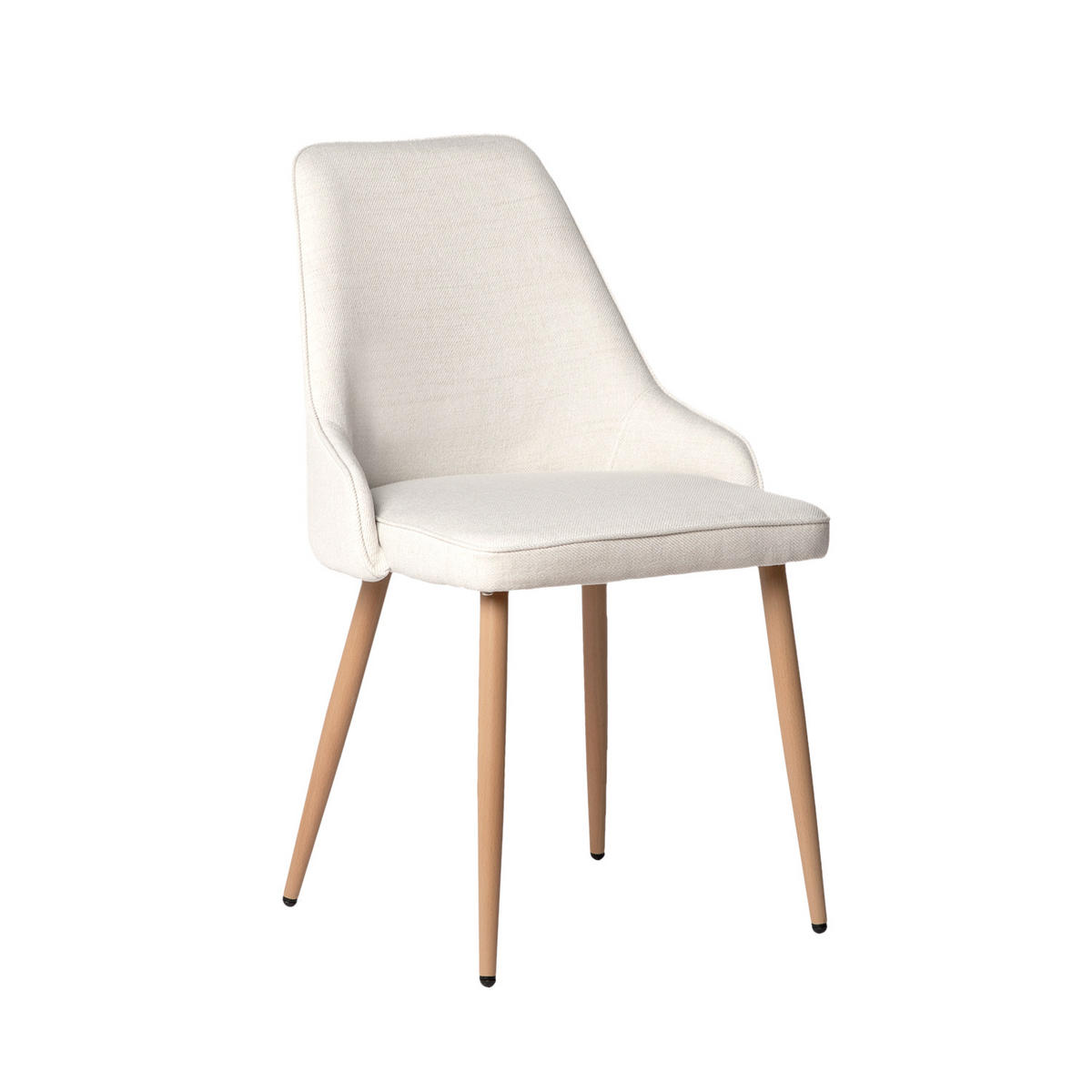 ESSZIMMERSTUHL Nika Beige 52 cm x 87 cm - Beige, Textil (52/87/58cm) - Klast Home