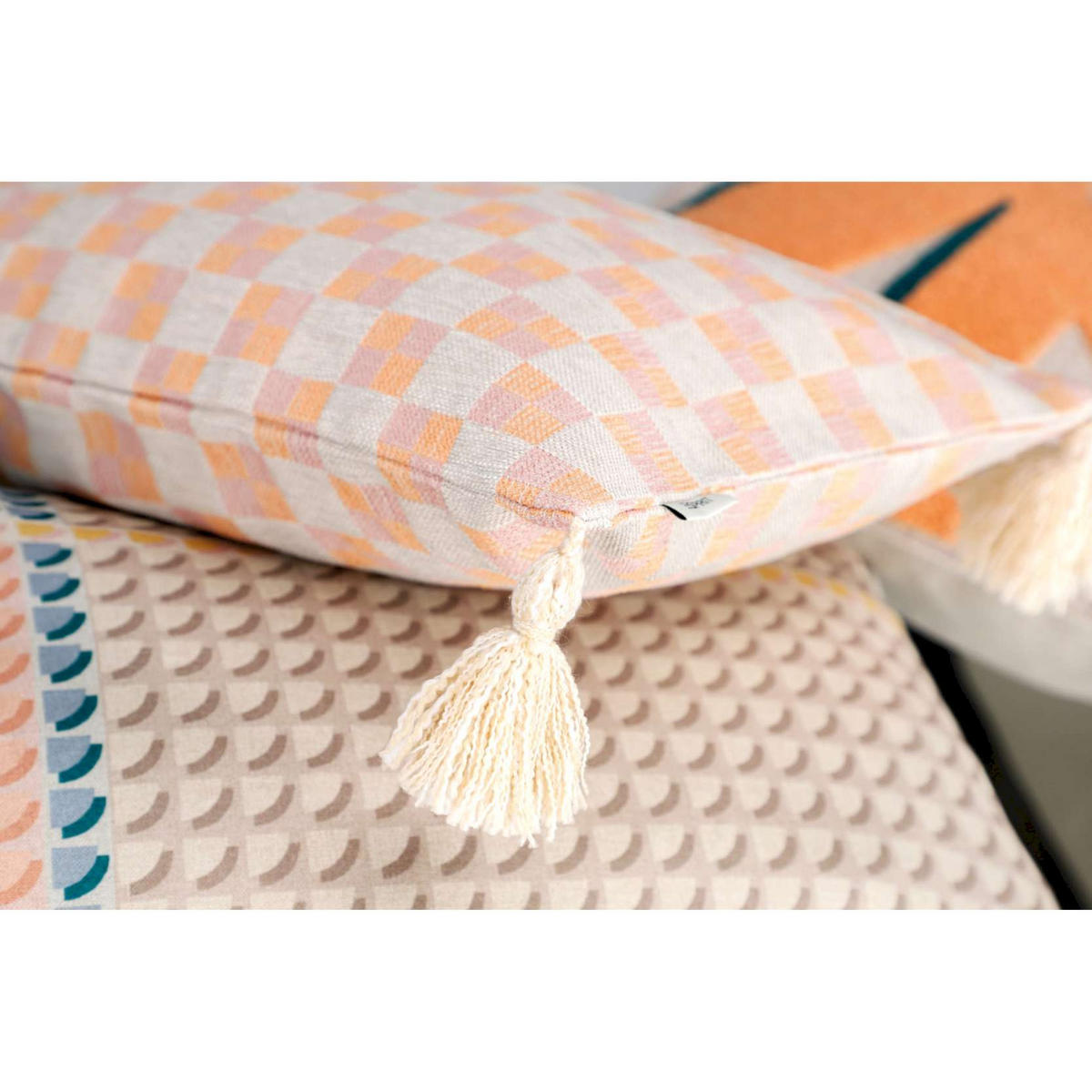 KISSENHÜLLE BAILEY - Rosa, Textil (50/30/0.5cm) - Esprit