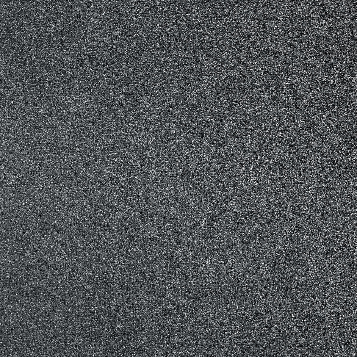 CHAISELONGUE Samtstoff grau/schwarz Gueret - Schwarz/Grau, Textil (88/73/165cm) - Beliani