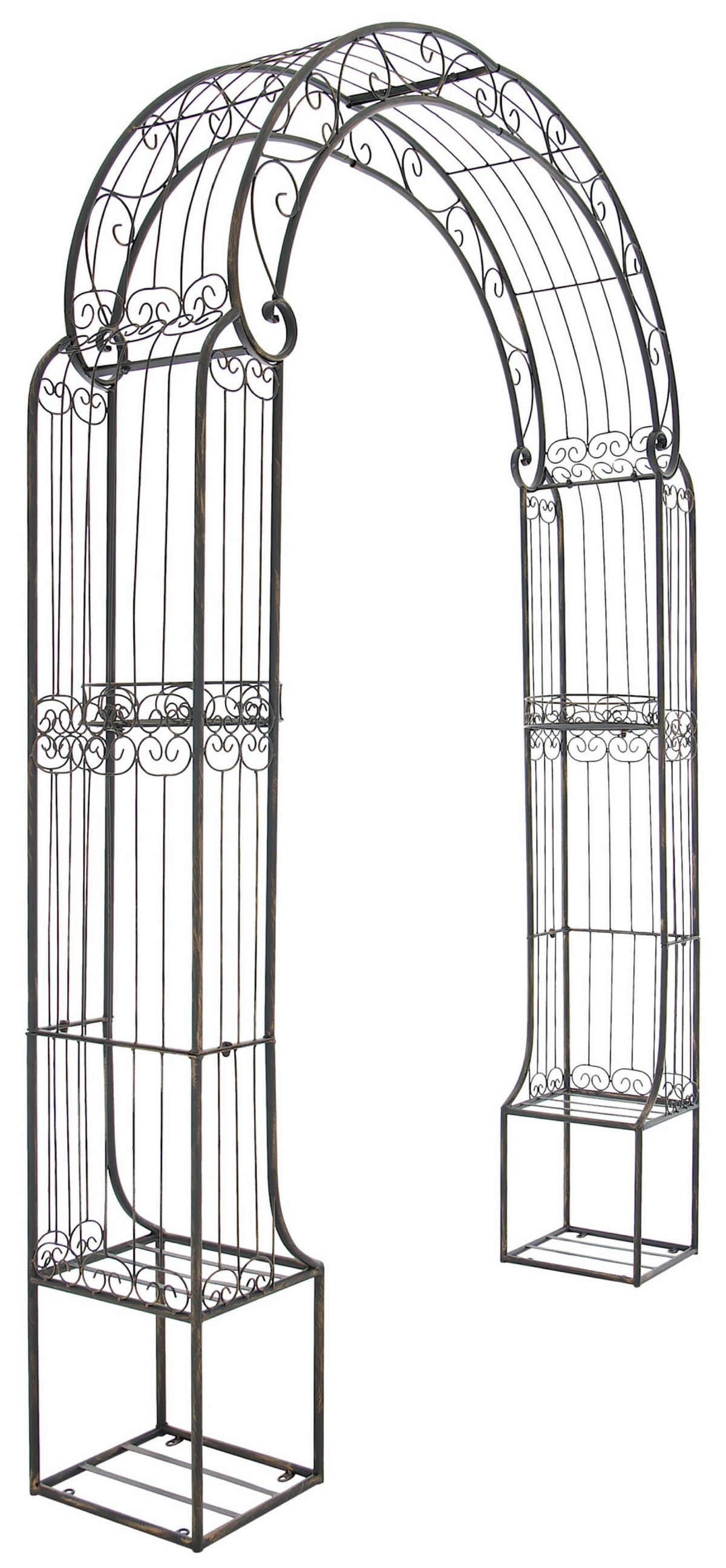 ROSENBOGEN Alesy bronze - Braun, Metall (163/239.5/34cm) - TPFGarden