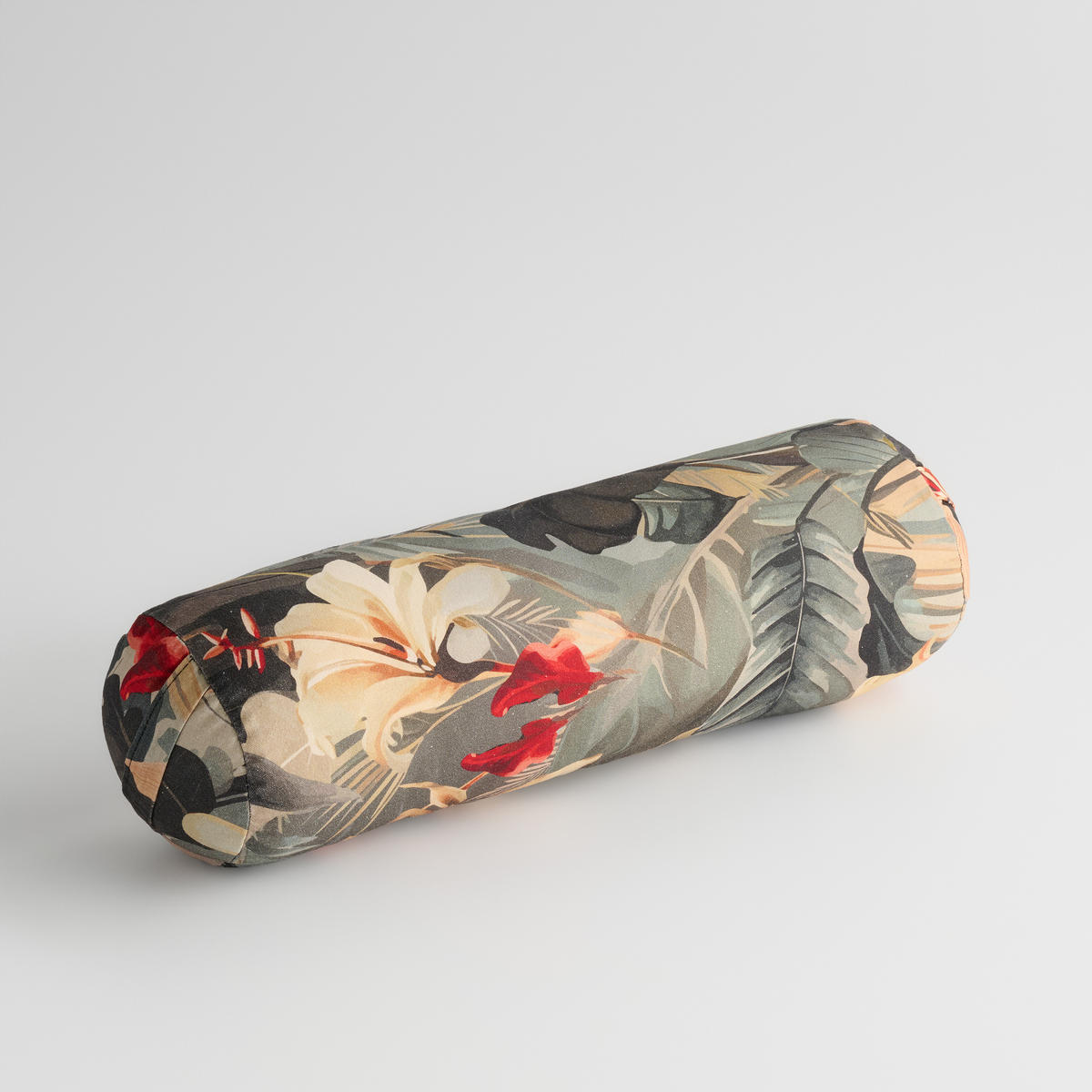 DEKO-ROLLENKISSEN Manuca - Dunkelgrün, Textil (15cm) - home&you
