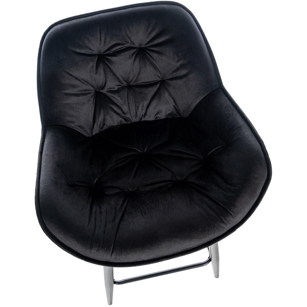 Thumbnail - CLP Barhocker, Schwarz, Textil, 54x103x57.5 cm, Esszimmer, Barmöbel, Barhocker