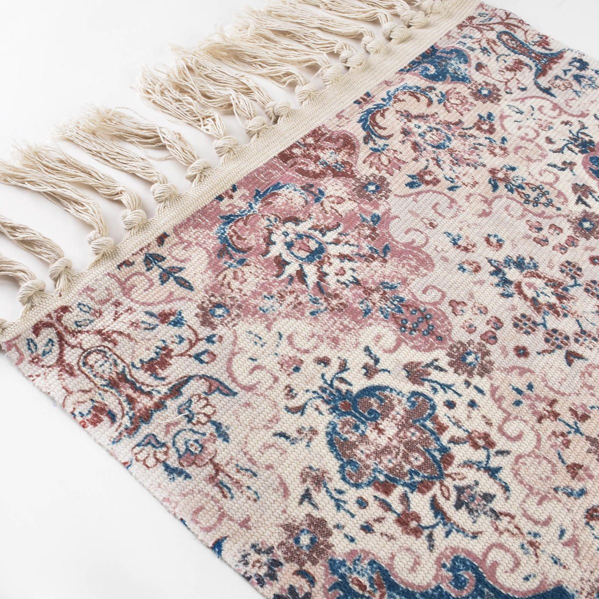 TEPPICH Orient Rot 90/60/2 cm Textilien - Dunkelrot, Textil (60/90cm) - Mondex