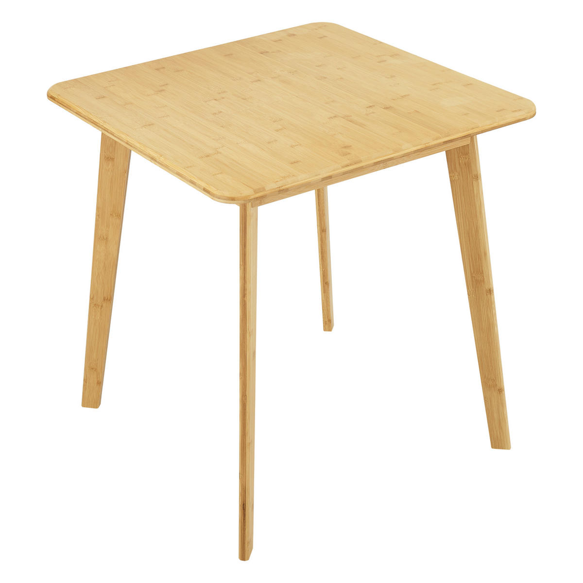 ESSTISCH Närpes - Naturfarben, Holz (70/70/75cm) - [en.casa]