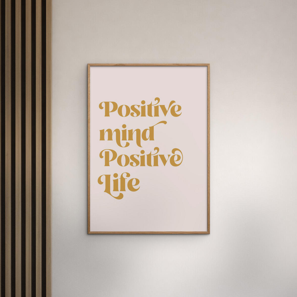 POSTER KsanaKalpa - Positive - Pink, Papier (30/40/0.1cm) - Poster&Frame