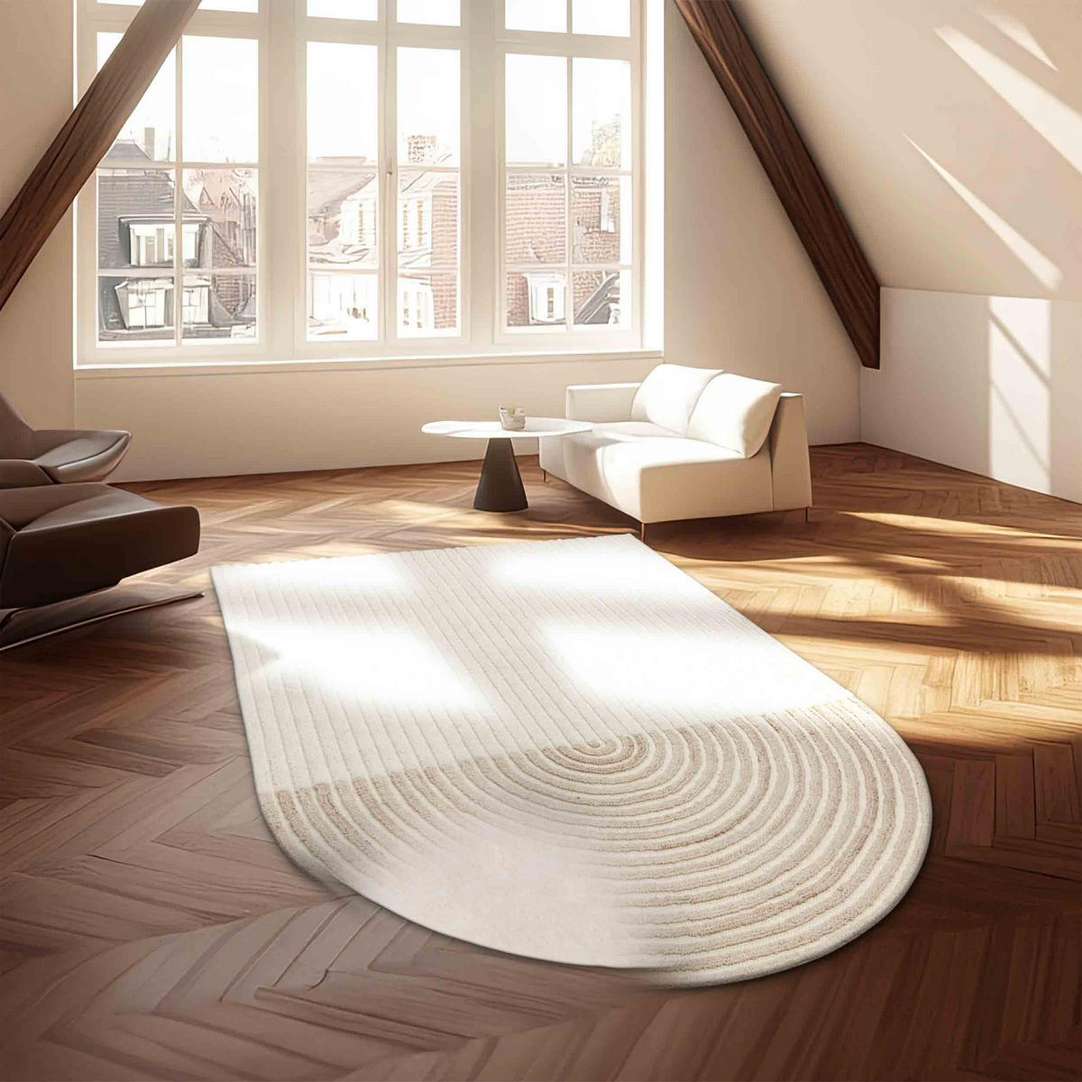 KOBEREC s krátkym vlasom JAYLIN - prírodná farba, textil (60/110cm) - Schöner Wohnen