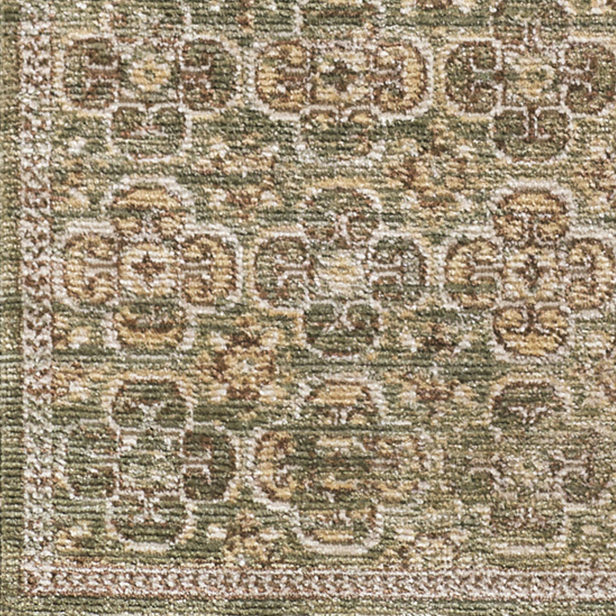 VINTAGE-TEPPICH Myrtle Avenue Ii 160/230 cm Olivgrün - Grün, Textil (160/230cm) - LIVABLISS