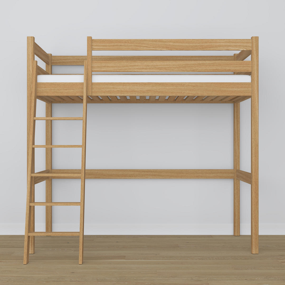 HOCHBETT N03 Eiche Natur 90/180 - Eiche Artisan, Naturmaterialien/Holz (90/180cm) - N-Wood