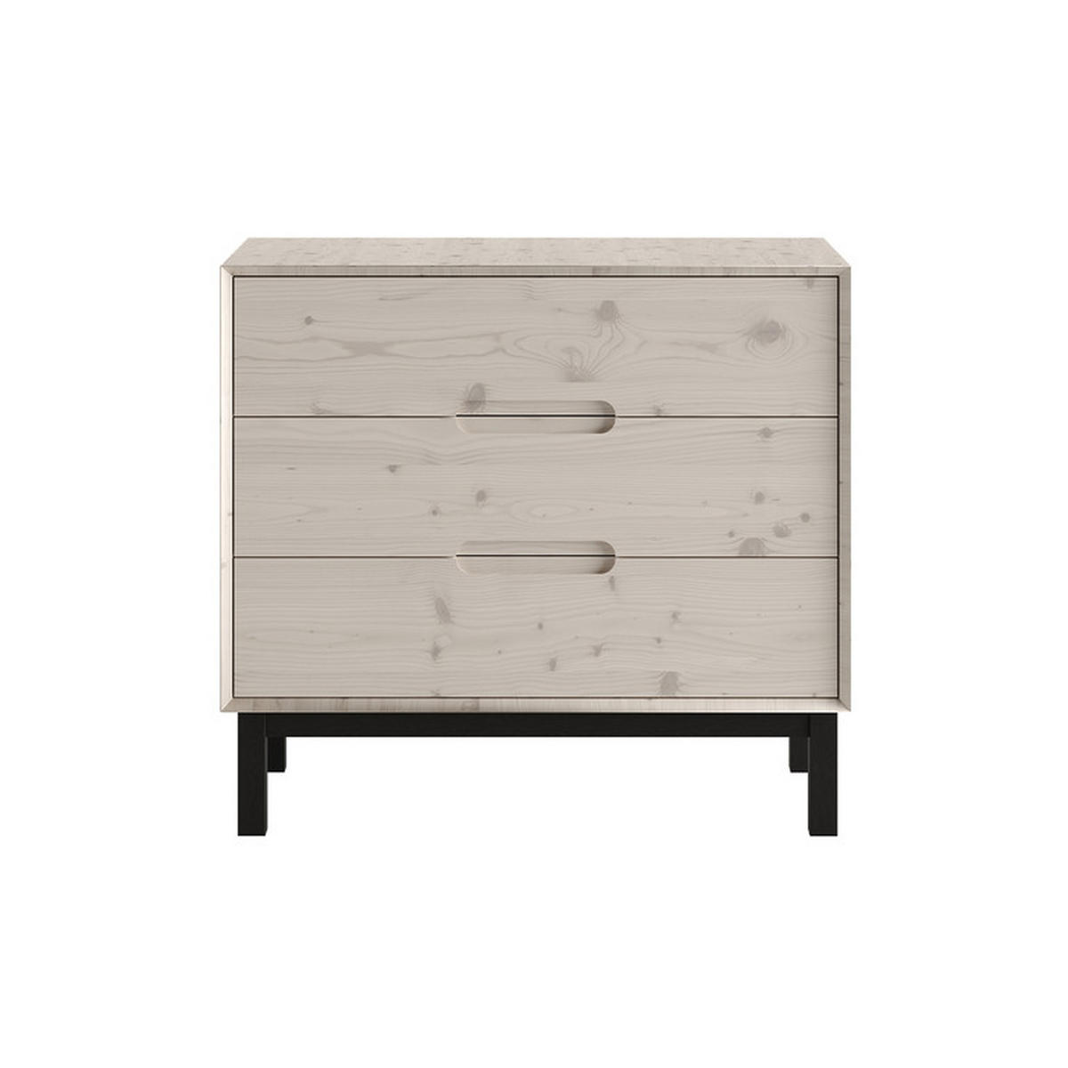 DĚTSKÁ KOMODA Country Bělené dřevo - bílá, dřevo (100/90.8/48.8cm) - Petits-meubles