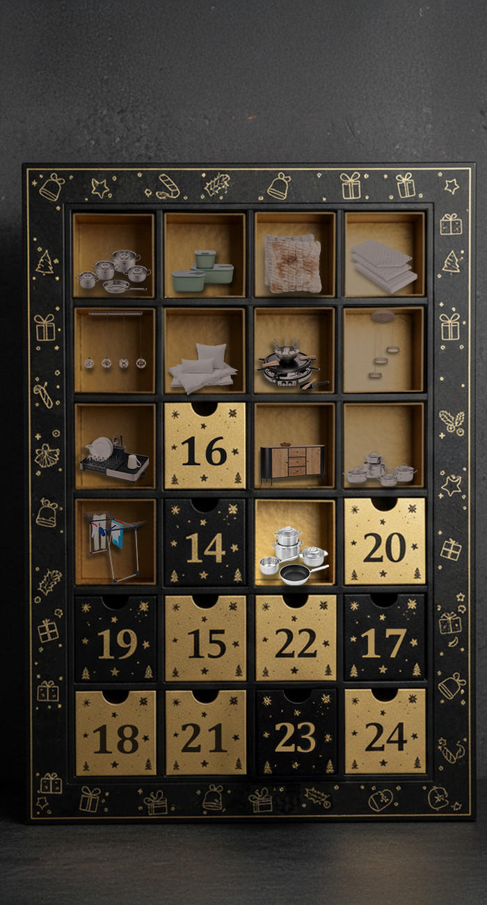 2025.12.13-án 33%* kedvezményt adunk az 5313033801 cikkszámú, 5 részes Rösle főzőedénykészletre áruházainkban és online! További információért kattintson a „Kivételek és részletek” gombra.