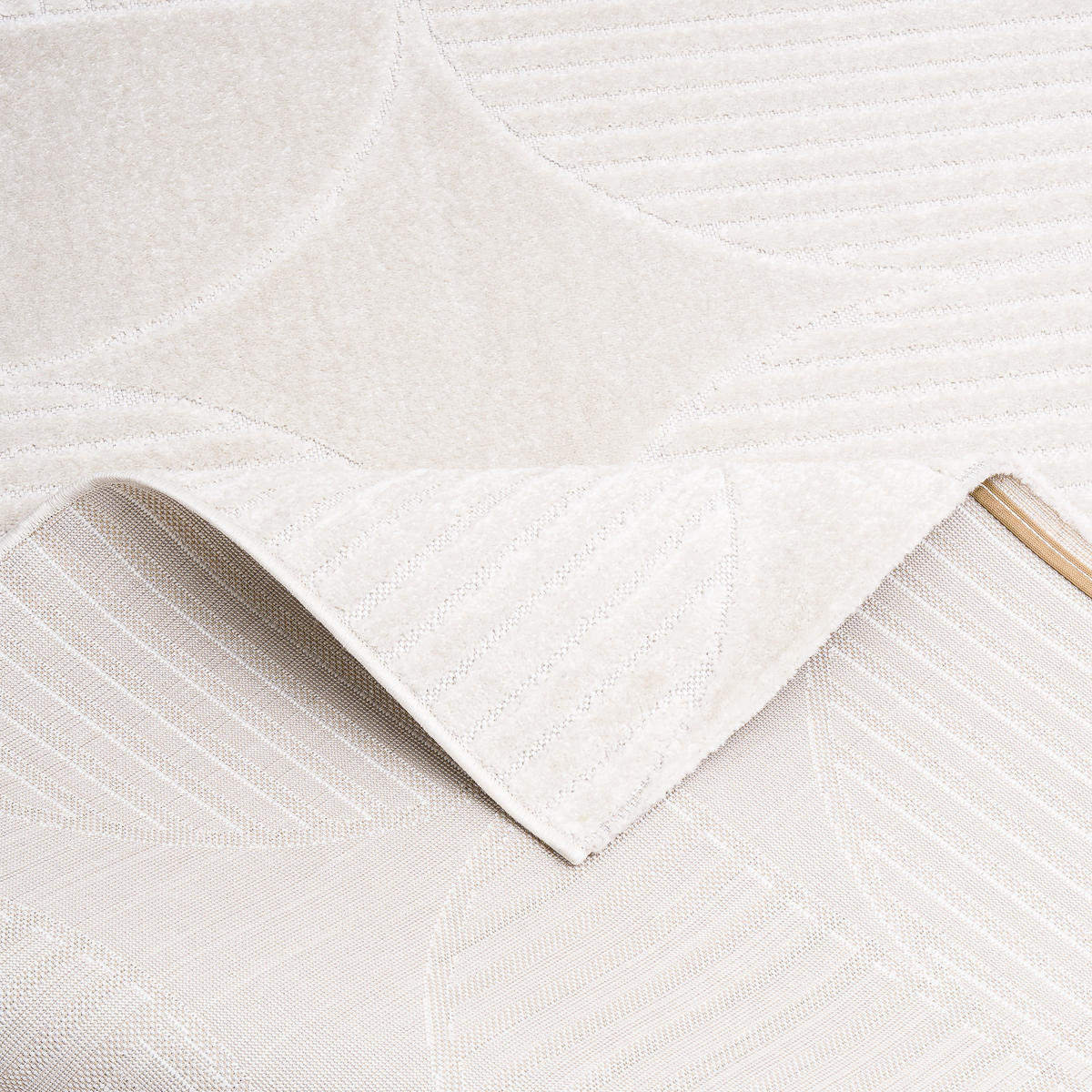 IN & OUTDOOR TEPPICH FLACHGEWEBE CLASSY - Champagner, Textil (200/290cm) - Pergamon