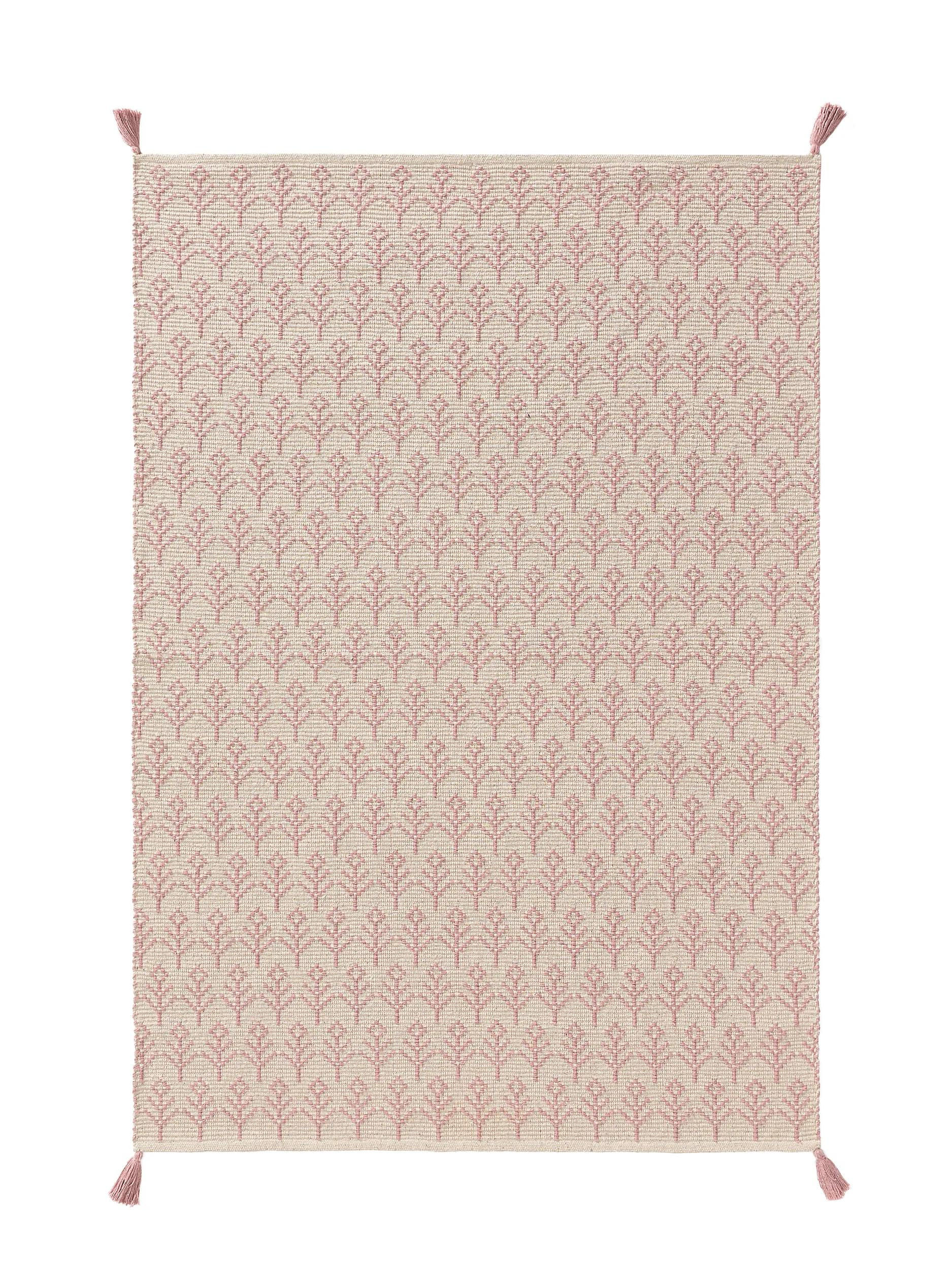 KINDERTEPPICH Elli waschbar Rosa 160/230 cm - Rosa, Naturmaterialien/Kunststoff (160/230cm) - benuta