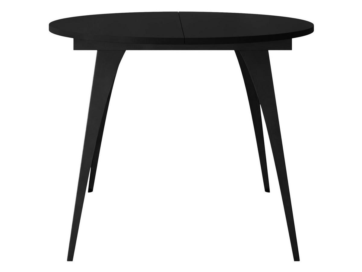 ESSTISCH Carmina 100 - Multicolor/Schwarz, Holzwerkstoff/Metall (100/100/76cm) - MIRJAN24