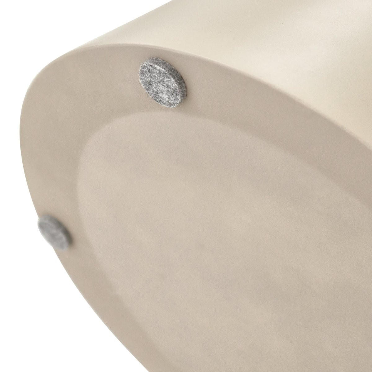 COUCHTISCHE 3er Set Beige - Beige/Schwarz, Leder/Holzwerkstoff (79/90/114cm) - Furnhouse