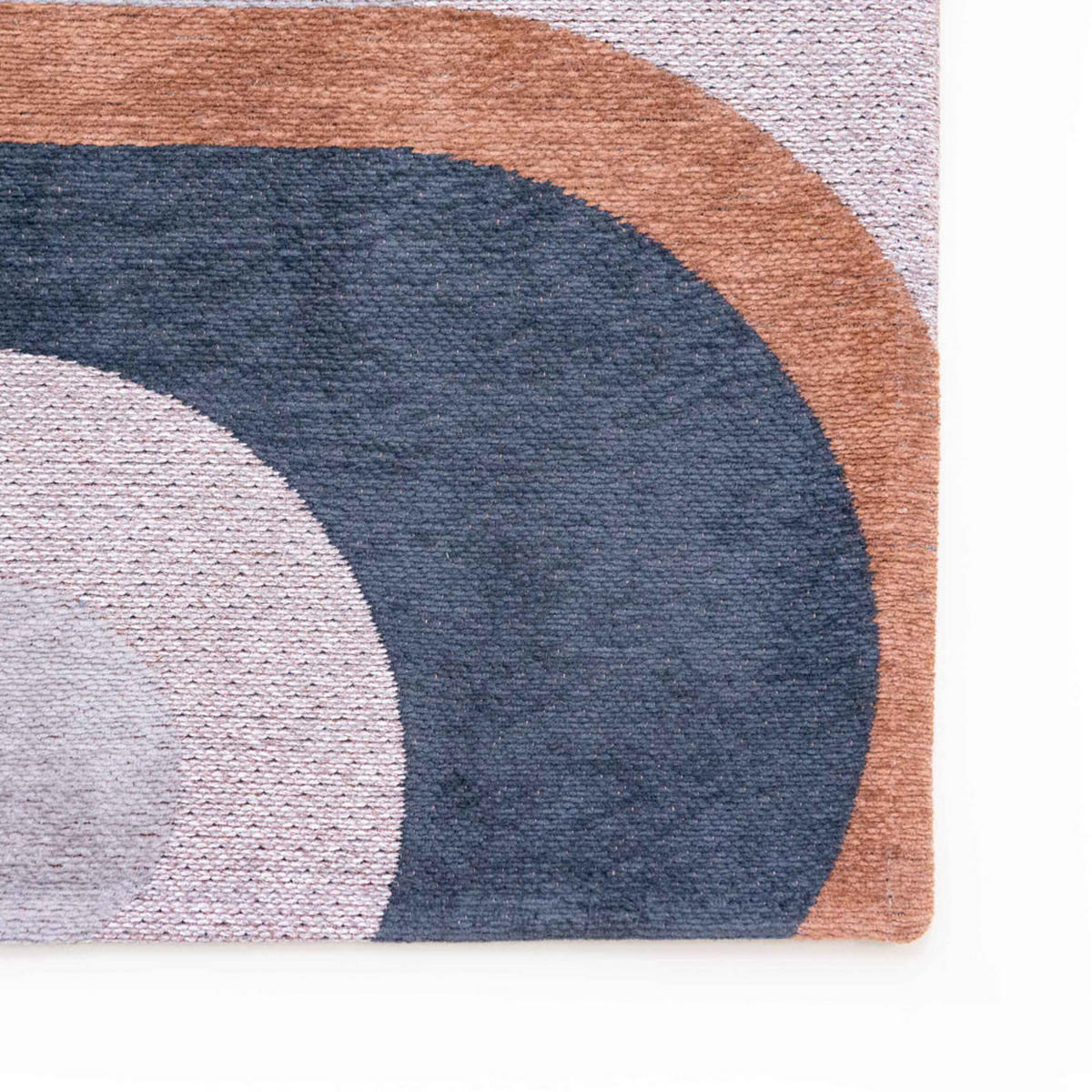 TEPPICH Camel Blue Nuance Module 170/240 cm - Braun, Textil (170/240cm) - Louis De Poortere