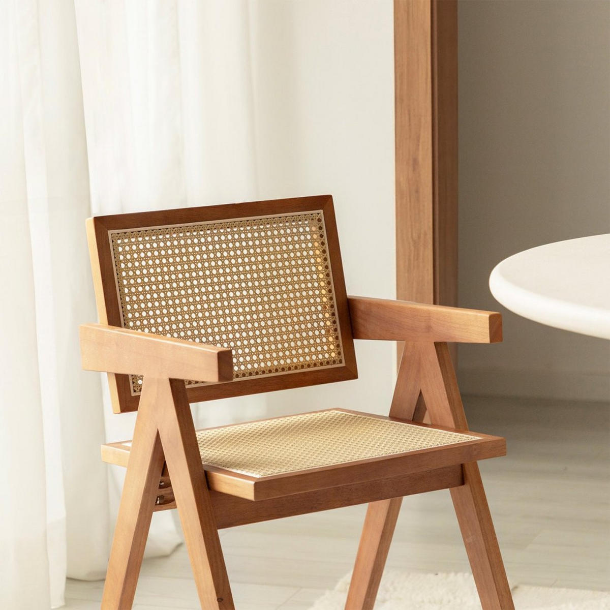 ESSZIMMERSTUHL Nelha Walnuss 51 cm x 80 cm 2er-Set - Walnussfarben, Holz (51/80/54cm) - Klast Home