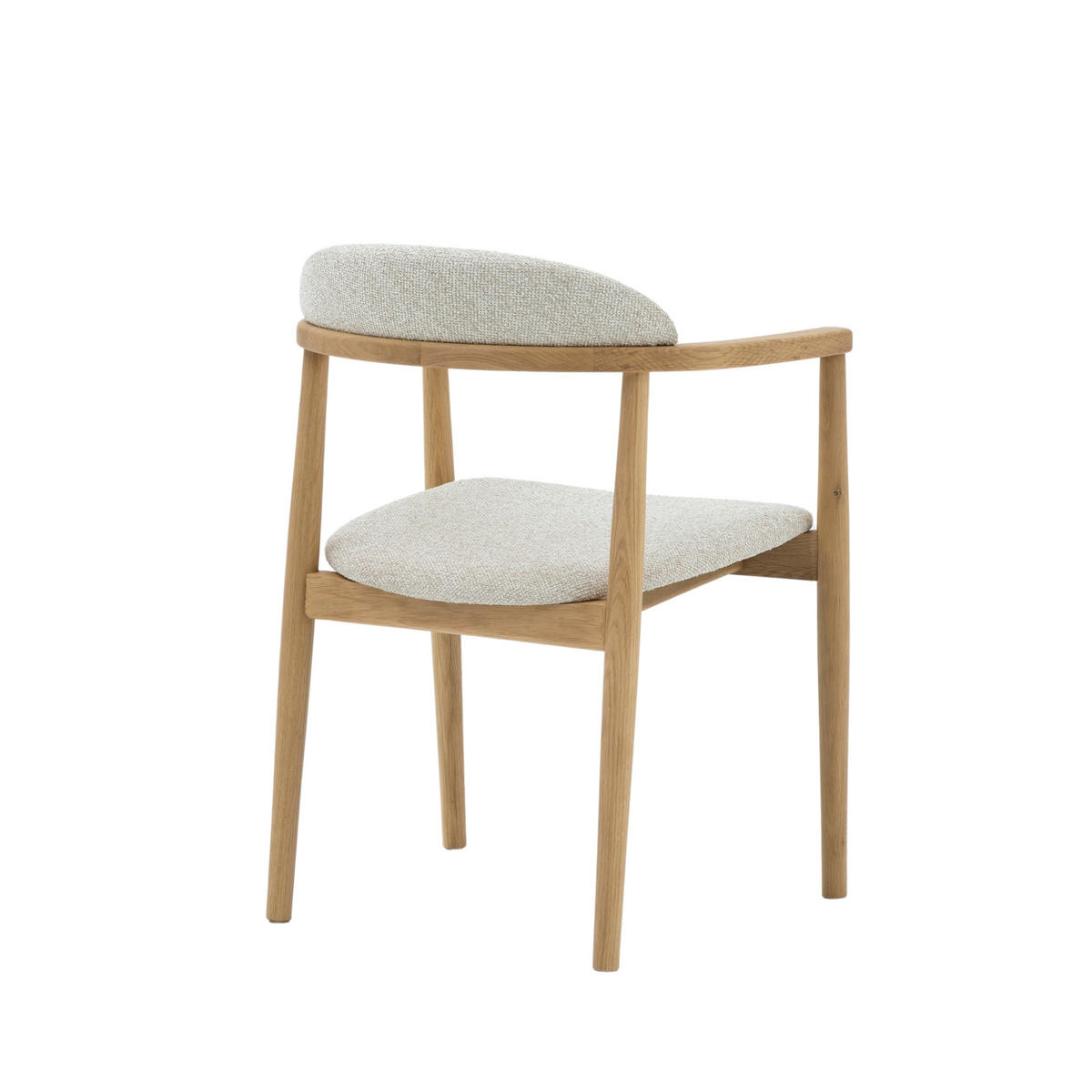 ESSZIMMERSTUHL Elv beiger Sitz - Beige, Holz (58/79/52cm) - WOODEK