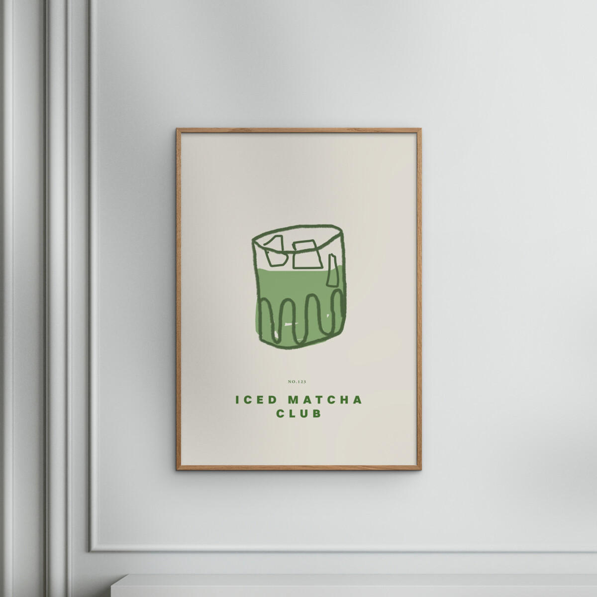 POSTER Affordable Art Prints - Chilled Green Elixir - Grün, Papier (30/40/0.1cm) - Poster&Frame