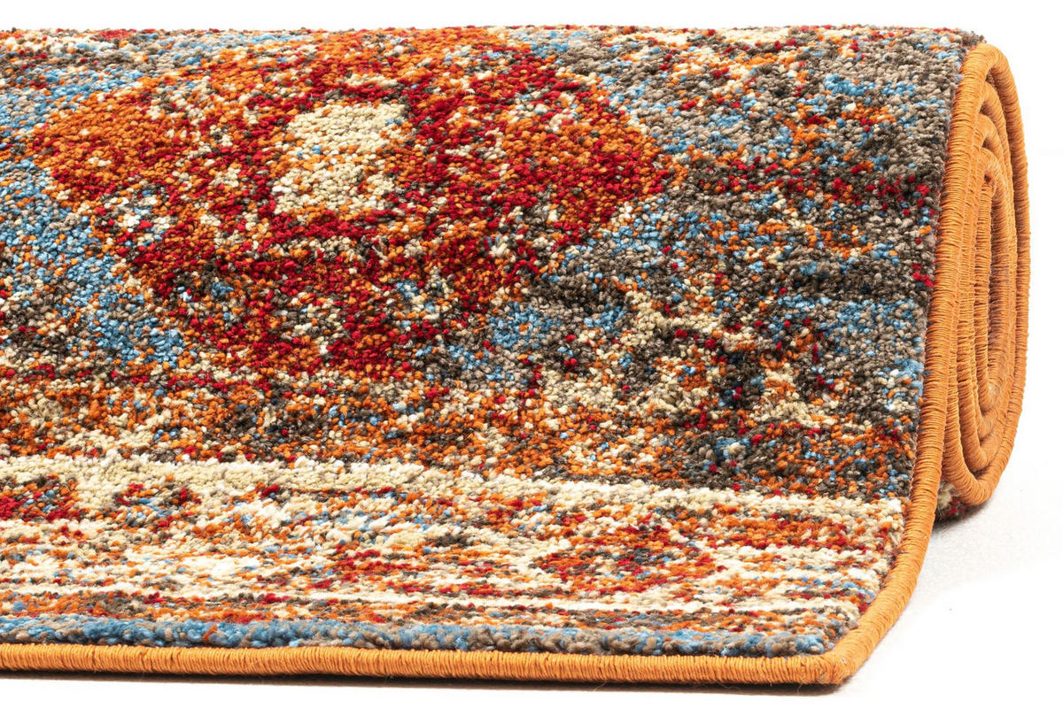 WEBTEPPICH Felicia 50x80 cm - Rot, Textil (50/80cm) - Gino Falcone