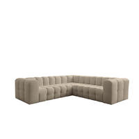 ECKSOFA Solvie Xs In Moly - Beige, Holzwerkstoff/Textil (270/270cm) - Fun Möbel