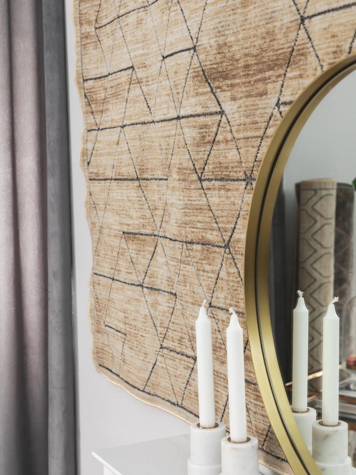 TEPPICH Daisy Cream 140x200 cm - Creme, Textil (140/200cm) - benuta