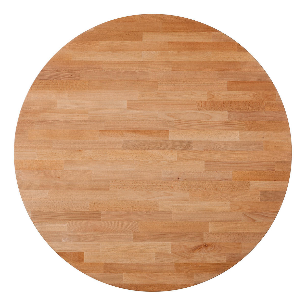 ESSTISCH - Massivholz - Buchefarben, Holz (120/120/75cm) - home24