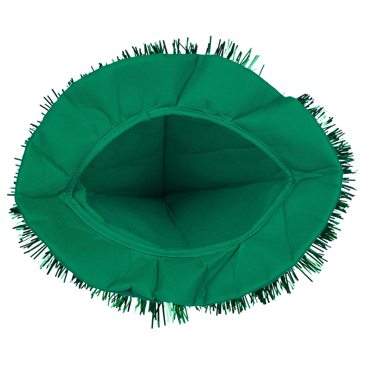 LAMETTA Crazy Christmas Hut "Tanne" - Grün, Kunststoff (30/45/30cm) - Butlers