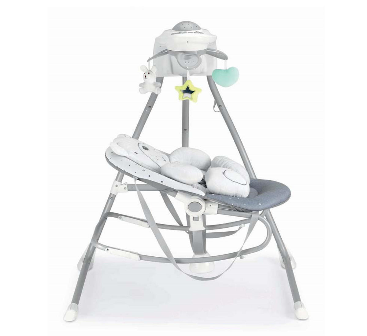 BABYSCHAUKEL Gironanna Evo - Grau, Kunststoff (99/110/92cm) - Cam il Mondo del Bambino S.p.A.