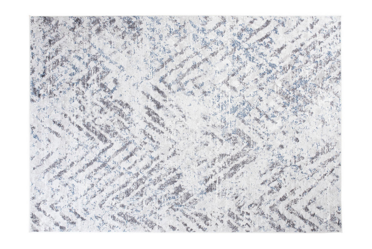 TEPPICH SKY Hellgrau 80 x 150 cm - Hellgrau, Kunststoff (80/150cm) - Tapiso