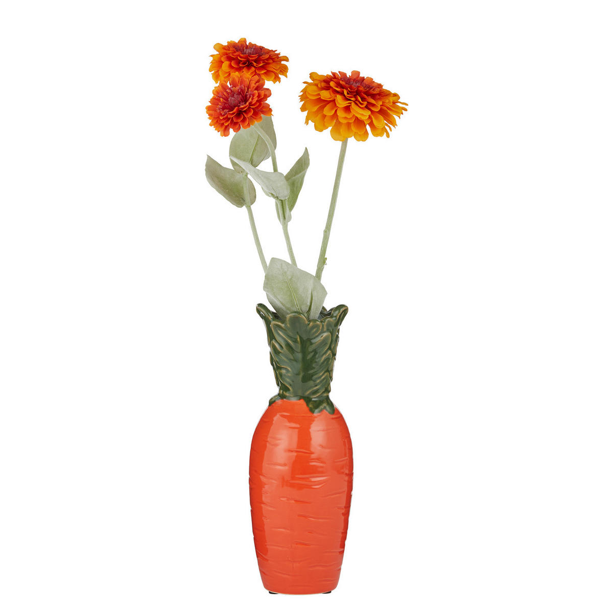 VASE Carrot - Orange, Keramik (25cm) - Butlers